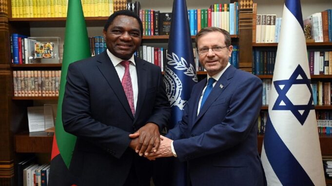 Herzog Strengthens Israel–Zambia Ties During State Visit